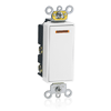 Decora Plus Rocker 20 Amp Illuminated Quiet Switch (Self Grounding)