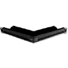 Z-MAX 24-Port UTP Angled Patch Panel, 1RMS, Black, Empty