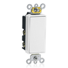 Decora Plus Rocker Double-Pole 20 Amp AC Quiet Switch (Self Grounding)