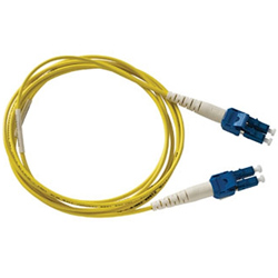 Yellow Single Mode Spacesaver Patch Cord, 3 Meters