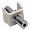 Snap Fit 3.5mm Feed-Thru Stereo Jack