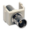 Snap Fit Coaxial Nickel BNC F/F Coupler