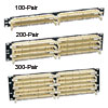 GigaMax 5e 110-Style Wiring Block Rack Mount - 100, 200, or 300 Pair