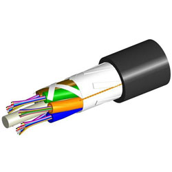 Commscope Single Jacket All-Dielectric, Gel-Free, Outdoor Stranded Loose Tube Cable