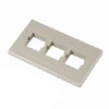 Modular Furniture Triplex Outlet Faceplate