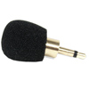 Plug Mount Microphone, Omnidirectional for Pocketalker