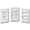 Mini-Com Stainless Steel Faceplates with Labels