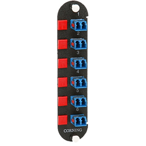 CCH Connector Panel with 6 LC Duplex Adapters