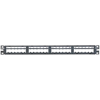 Mini-Com M6 Modular Faceplate Patch Panels with Four Snap-in Faceplates