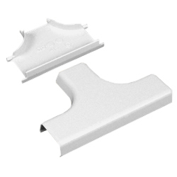 Legrand - Wiremold 400 Series Tee Fitting, White (Pkg of 10)