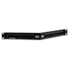 NEXTSPEED Ascent Cat 6A 24-port Angled Patch Panel, Component, Black