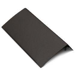 Half Seam Clip Blank Faceplate Fitting, Matte Black