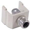 Snap-Fit RCA Connector with Solder Coupler Termination