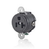 Short Strap Single Receptacle with Straight Blade 20 Amp and 125 Volt