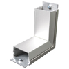 2400 Series Aluminum Internal Elbow