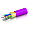 Plenum Single Unit Distribution Cable, 2 Fiber, Violet (1640')