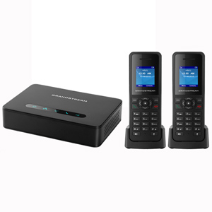 DECT VoIP System with Base and 2 Handsets
