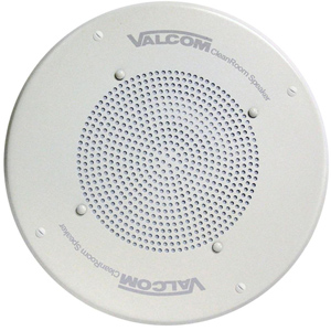 Valcom One-Way Clean Room Speaker - Paging Access. - Valcom V-1040