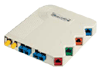 amo advanced multimedia outlet, hubbell surface housing, ofppl multimedia plate, hubbell outlet housing