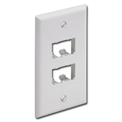 Mini-Com Classic Series Faceplate accepts 4 Mini-com Modules