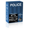 ADA Compliant, Blue, Handsfree Emergency Phone with Dialer and Announcer