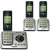 DECT 6.0 Expandable 3 Handset Cordless Answering System with Caller ID, ITAD, and Speakerphone