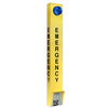 ADA Compliant VoIP Emergency Tower Phone with Blue Strobe Light and Voice Announcer