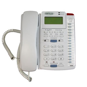 Enhanced Colleague Two-Line Corded Telephone