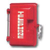 Single Line Pushbutton Tone Dial Phone with Stainless Steel Hasp