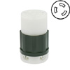 30 AMP, 600V, Black Nylon Non-Grounding Locking Connector