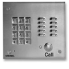 Vandal Resistant Handsfree Entry Phone with Keypad and Brushed Stainless Steel Finish