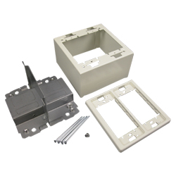 Legrand - Wiremold 2400D Series Divided 2-Gang Device Box Fitting