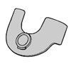 Replacement Handset Clip for KX-TD7896