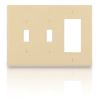 3-Gang Midway Size Nylon Wallplate