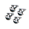 Slim 5 Series Locking Casters