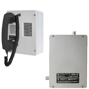 Intrinsically-Safe (I.S.) Telephone with Isolation Barrier Unit