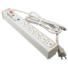 120V/15A, 6 Outlets, Lighted Switch, 15' Cord, Computer Grade Surge Protector
