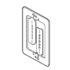 Single Gang Low Voltage Mount with Screw-on Support