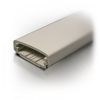 2300 Series Low Profile Two-piece Raceway - Ivory (5 Ft)