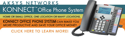 Aksys Networks Konnect IP Office Phone