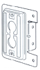 caddy, stud wall brackets, datacomm installation, datacomm support system