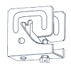 caddy, stud wall brackets, datacomm installation, datacomm support system