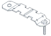 caddy, stud wall brackets, datacomm installation, datacomm support system