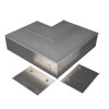 ALA4800 Series Isoduct  90 Flat Mitered Elbow with Coupling