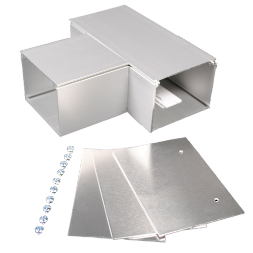 Flat Tee with Coupling