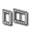 Single-Gang or Dual-Gang Wallplate