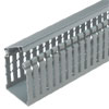 Type HN Hinged Cover Narrow Finger Slotted PVC Wiring Duct (6')