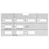 Partner Designation Paper Strip for 6 Button Partner MLS Style Phones