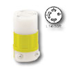 30 Amp Locking Connector - Industrial Grade 125/250 Volt (Grounding)