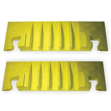 Hi-Impact 5 Channel TrukTrak End Caps (Male/Female Pair)
